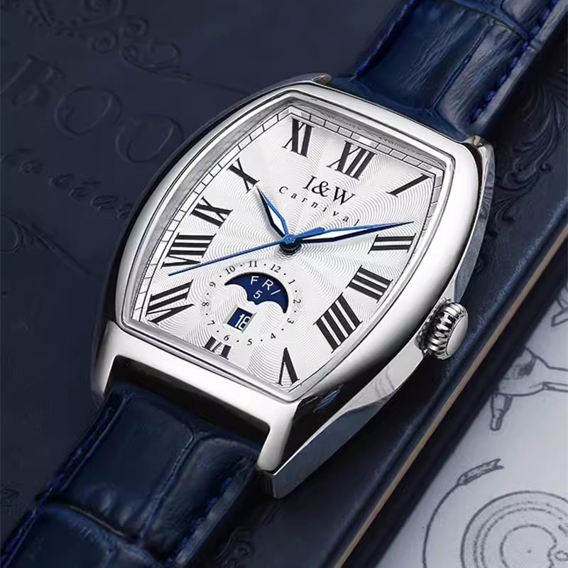 Luxury Watch On Sale - CARNIVAL I&W Mechanical Business Watches for