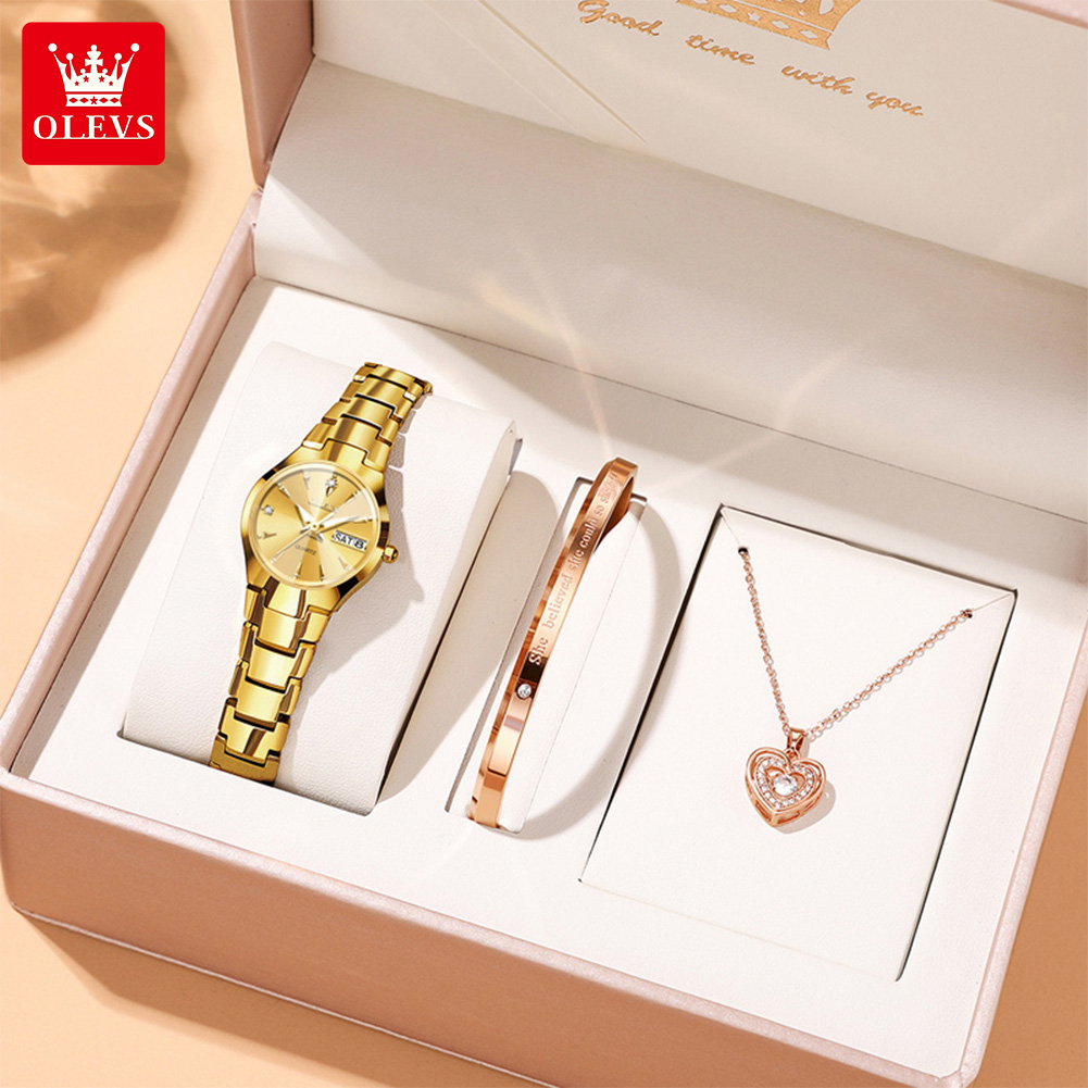 Luxury Watch & Jewellery Recensioni - OLEVS Ladies Watch 8697 Luxury Elegant