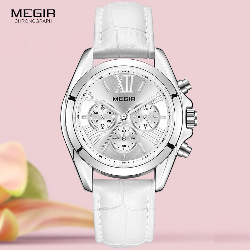 Luxury Watch Deals - MEGIR2019 Mới Sang Trọng Dây Da