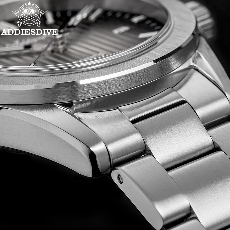 Luxury Watch Engraving - ADDIESKIN K014 Black Men's Automatic Watch