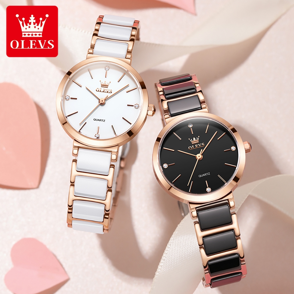 OLEVS Women Watch 5877 Luxury  - đánh giá và giá Luxury Watch Case