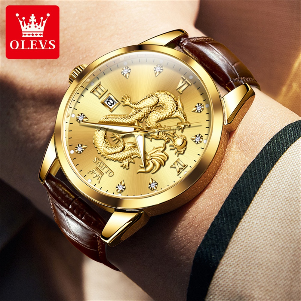 OLEVS Top Brand Mens Watch Fas - đánh giá và giá Luxury Watch In China