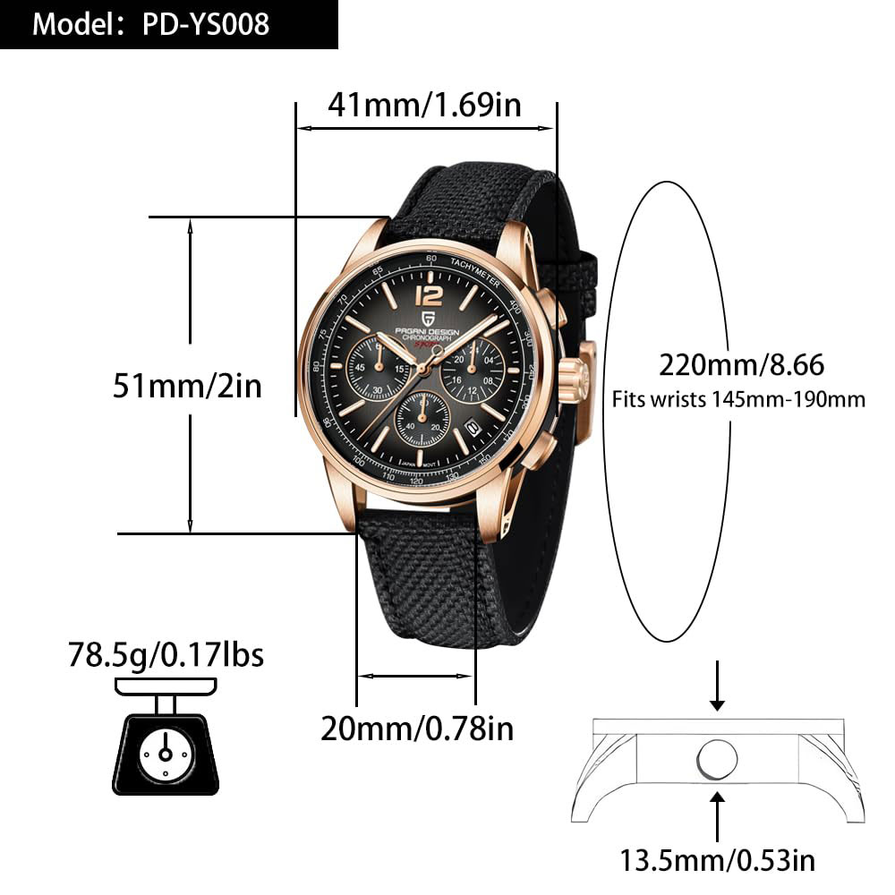 PAGANI DESIGN New Mens Watch 4 - đánh giá và giá Luxury Watch Deals