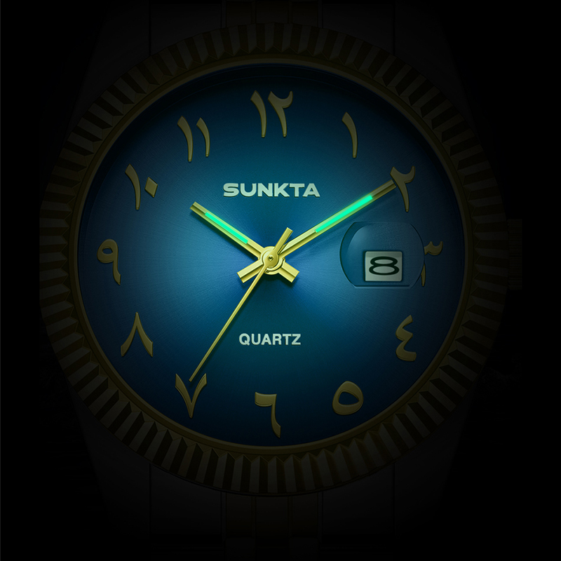 SUNKTA Top Brand Luxury Women' - đánh giá và giá Luxury Watch Arabic