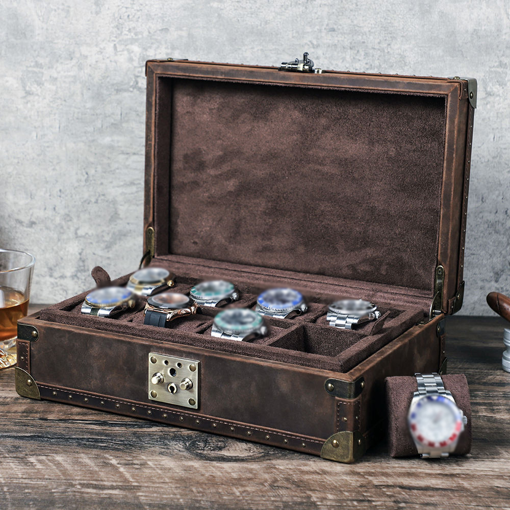 CONTACT'S FAMILY 8 Leather Cus - đánh giá và giá Luxury Watch Case
