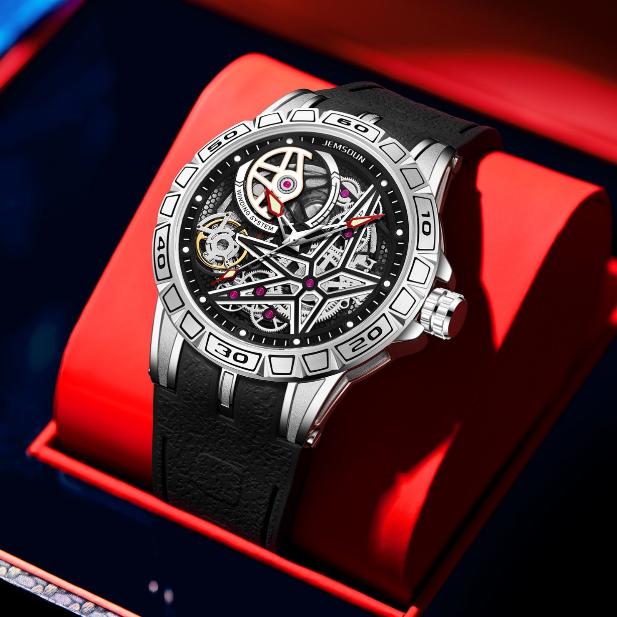 Creative 3D Quartz Watches Men - đánh giá và giá Luxury Watch Engraving