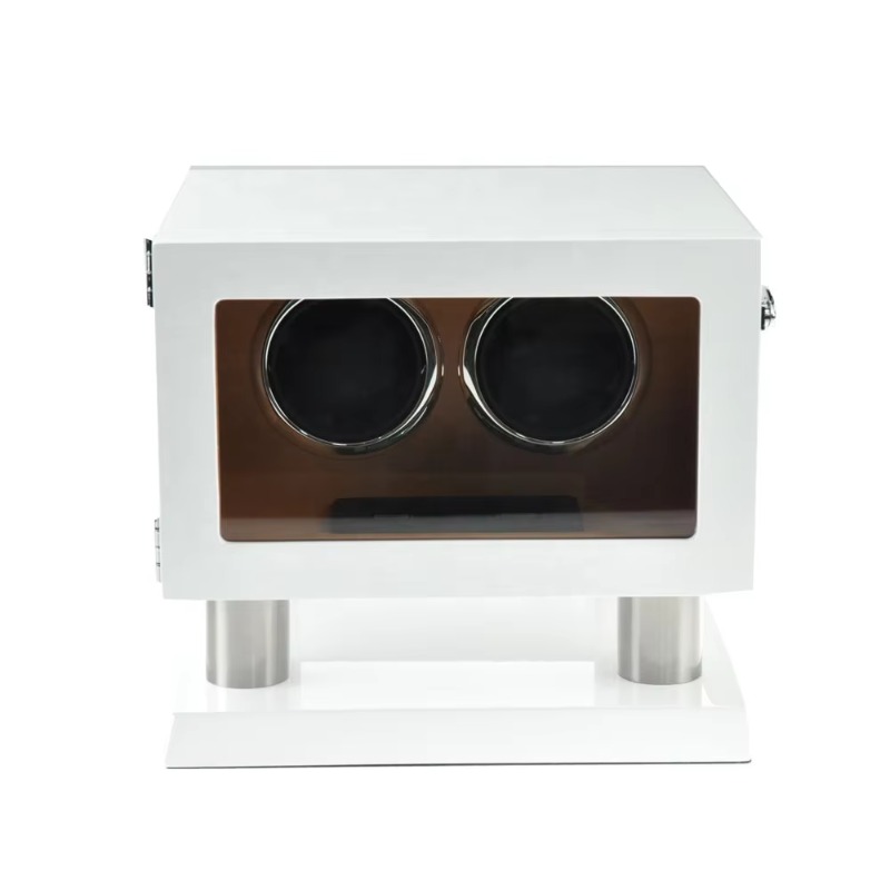 White Brown Leather Controller - đánh giá và giá Luxury Watch Winder