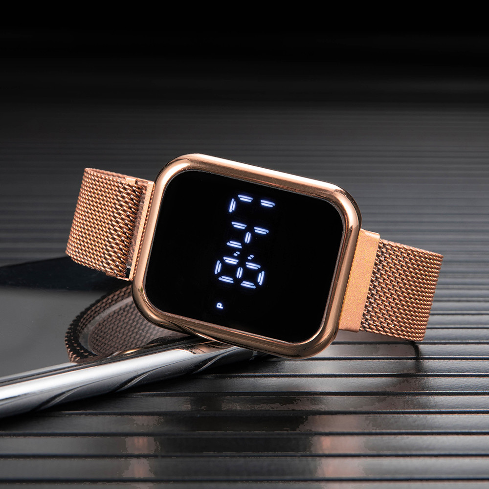 Fashion Rectangle Digital Watc - đánh giá và giá Luxury Watch Winder