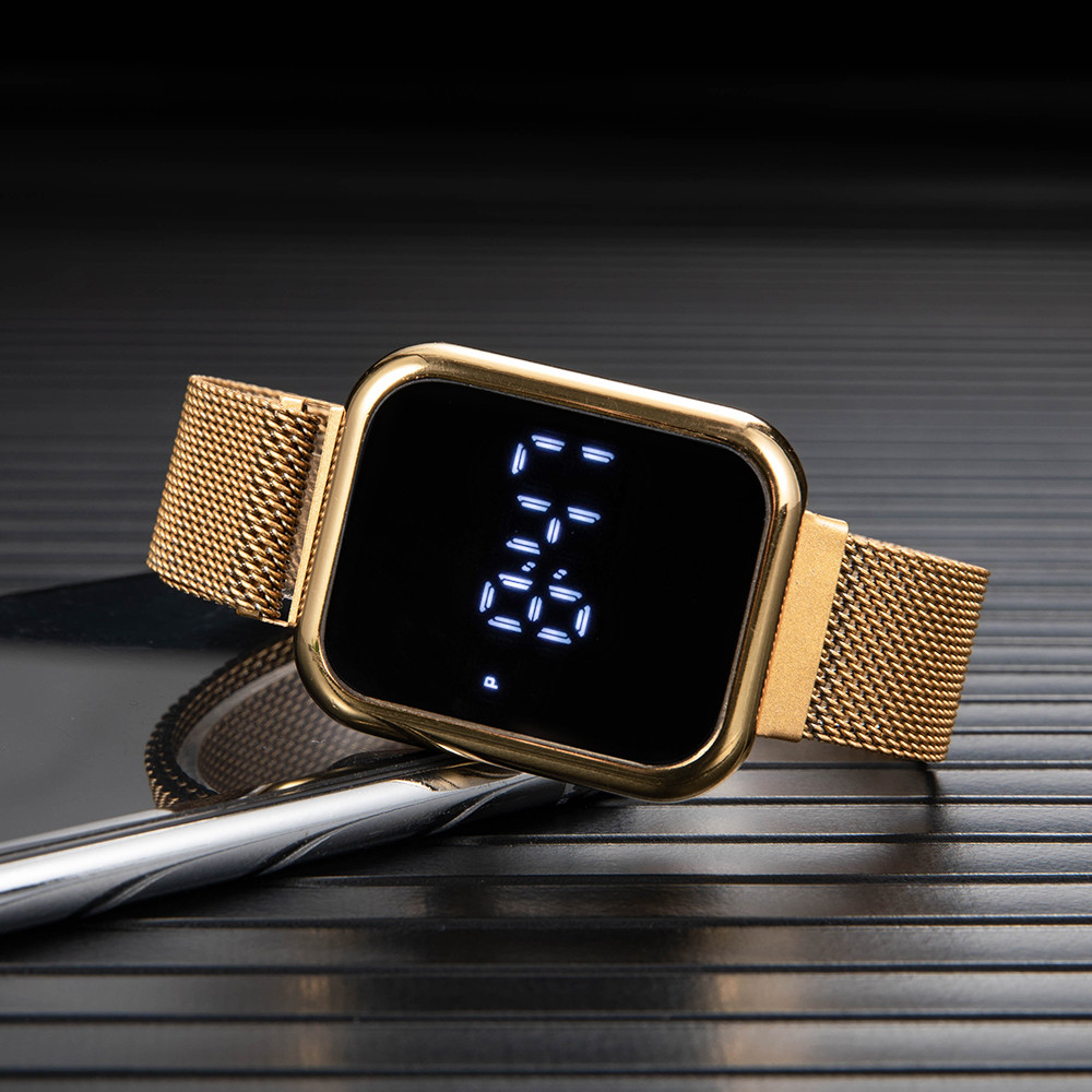 Fashion Rectangle Digital Watc - đánh giá và giá Luxury Watch Winder