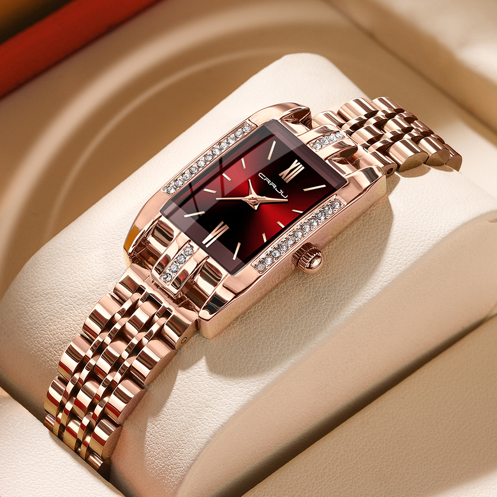 CRRJU Luxury Square Watch for  - đánh giá và giá Luxury Watch Deals