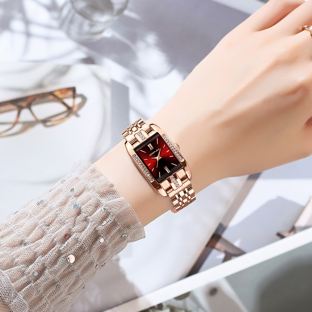 CRRJU Luxury Square Watch for  - đánh giá và giá Luxury Watch Deals
