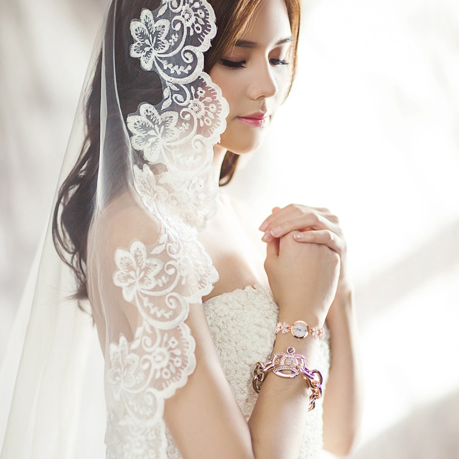 Elegant Crystal Quartz Bracele - đánh giá và giá Luxury Watch & Jewellery Recensioni
