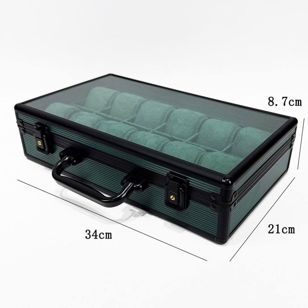 18/6/12/15 Slots Aluminum Gree - đánh giá và giá Luxury Watch Jaeger Lecoultre