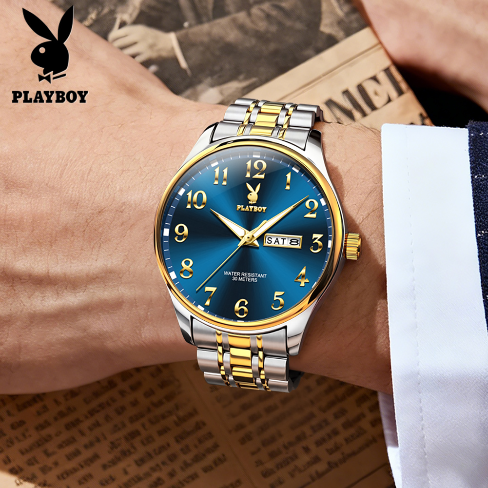 PLAYBOY 3533 Brand original au - đánh giá và giá Luxury Watch Arabic