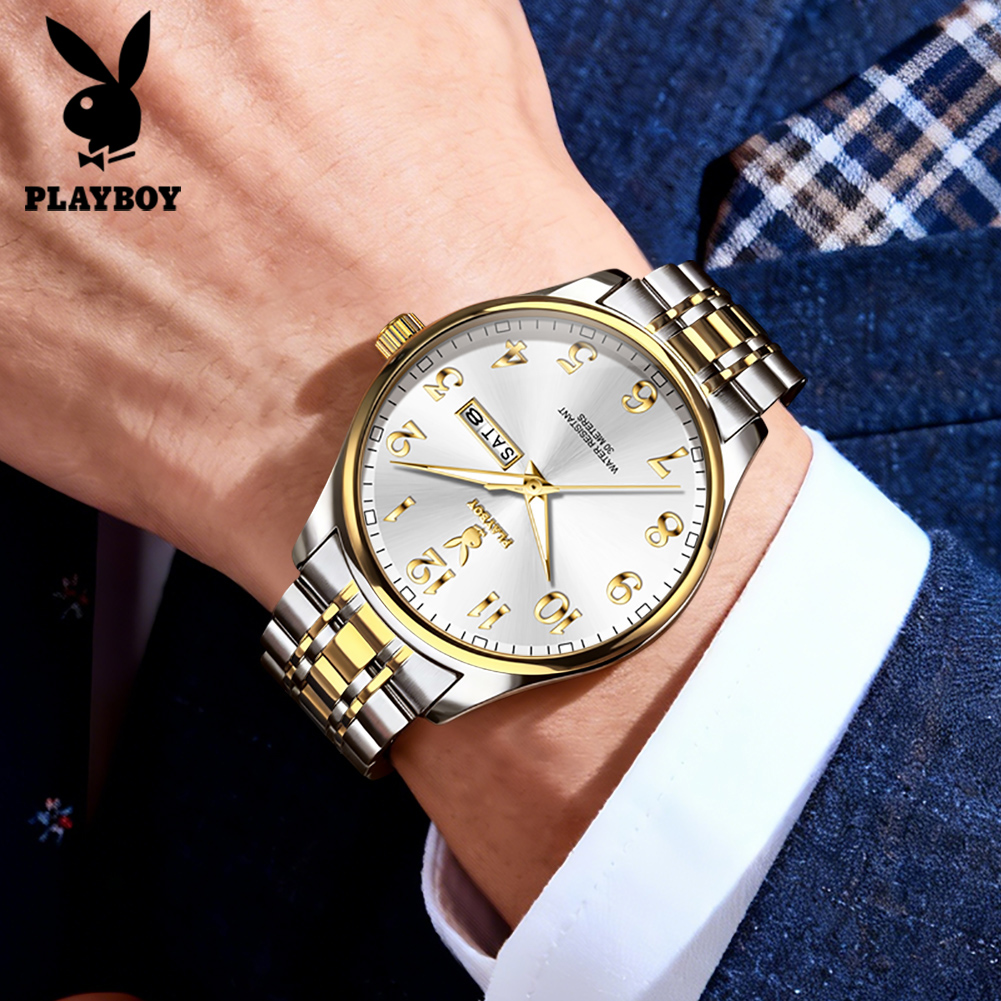 PLAYBOY 3533 Brand original au - đánh giá và giá Luxury Watch Arabic