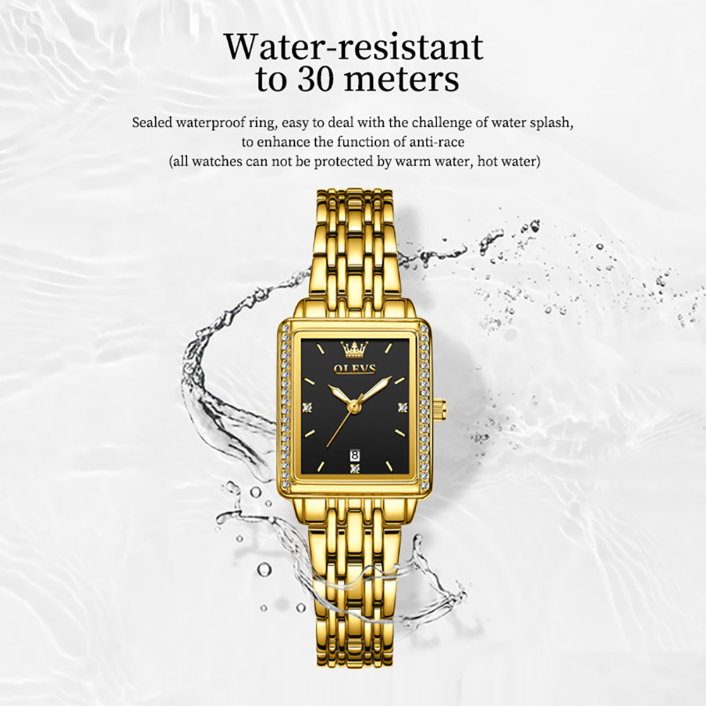 OLEVS 9995 Date Watch for Wome - đánh giá và giá Luxury Watch Deals
