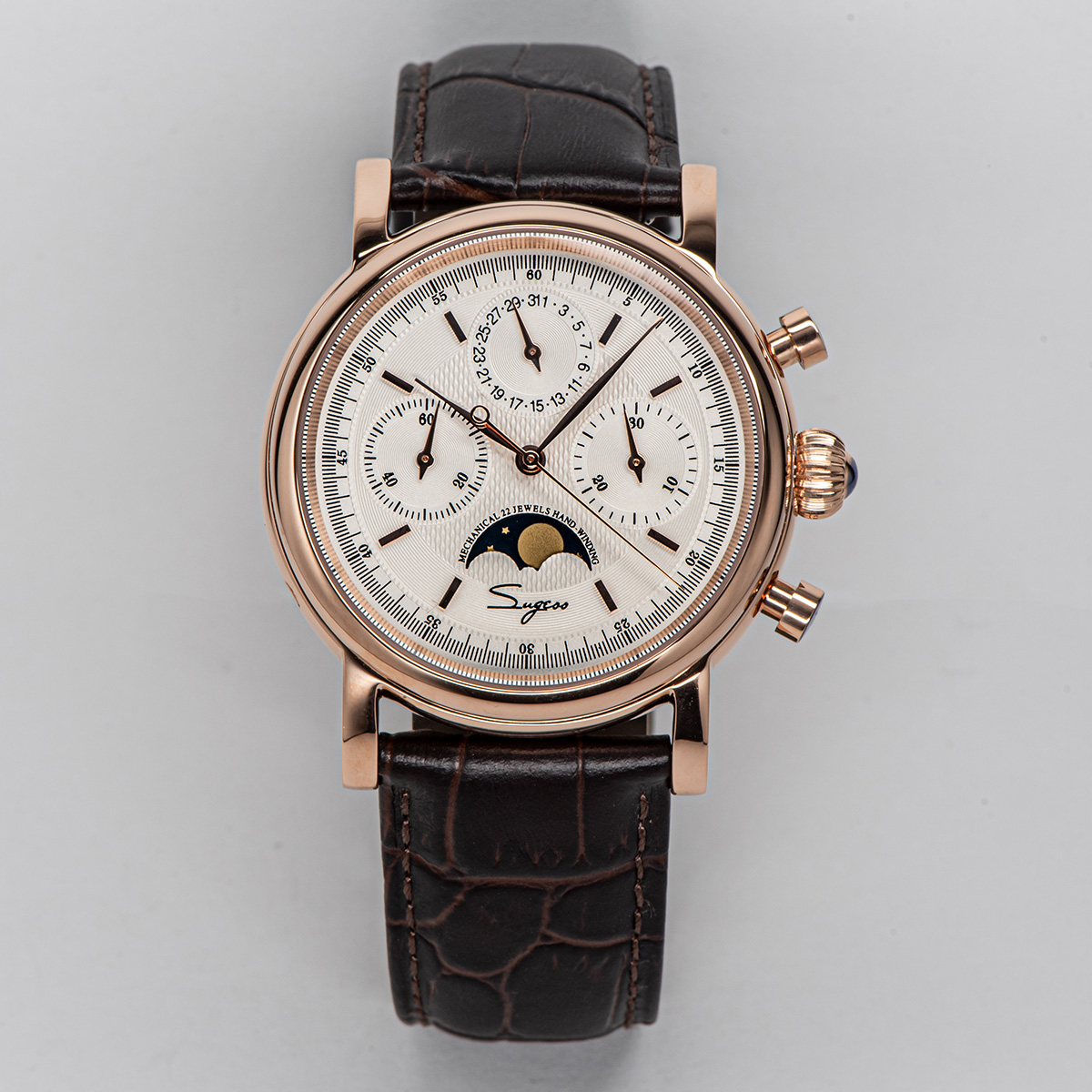 Sugess Phi Công Chronograph Đồ - đánh giá và giá Luxury Watch On Sale
