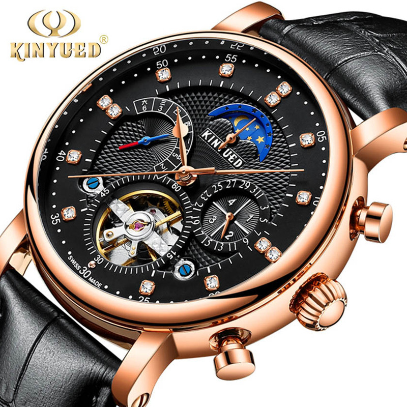 Luxury Brand KINYUED Automatic - đánh giá và giá Luxury Watch On Sale