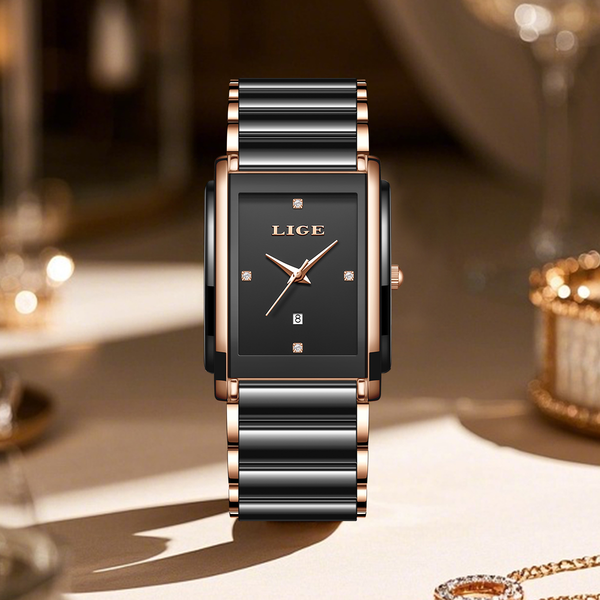 LIGE Fashion Elegant Women's W - đánh giá và giá Luxury Watch Storage