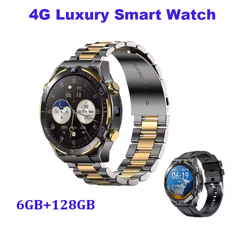 New 4G LTE Smart Watch Men 1.5 - đánh giá và giá Luxury Watch Arabic